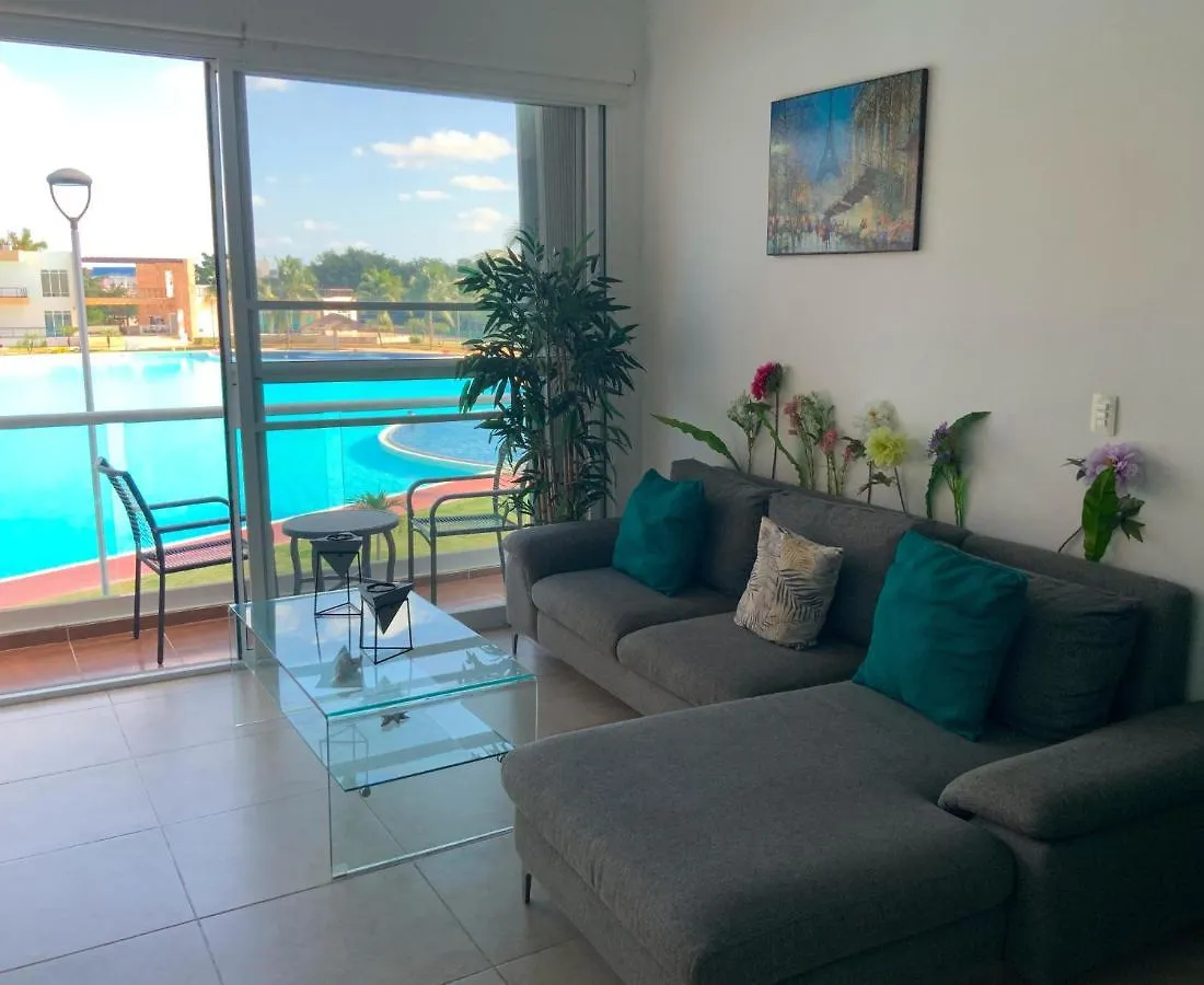 Departamento 'Hozanek' En Dream Lagoons Cancun Apartment